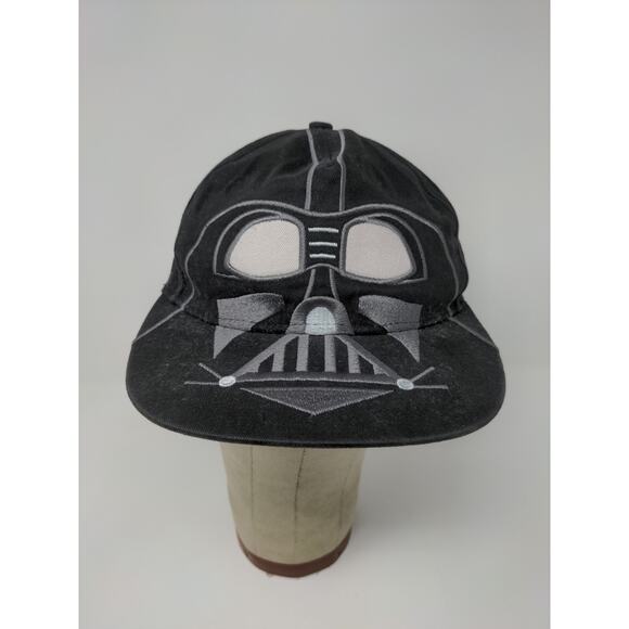 Walt Disney World Disney Parks Strapback Star Wars Darth Vader Hat Youth Black - Picture 2 of 12